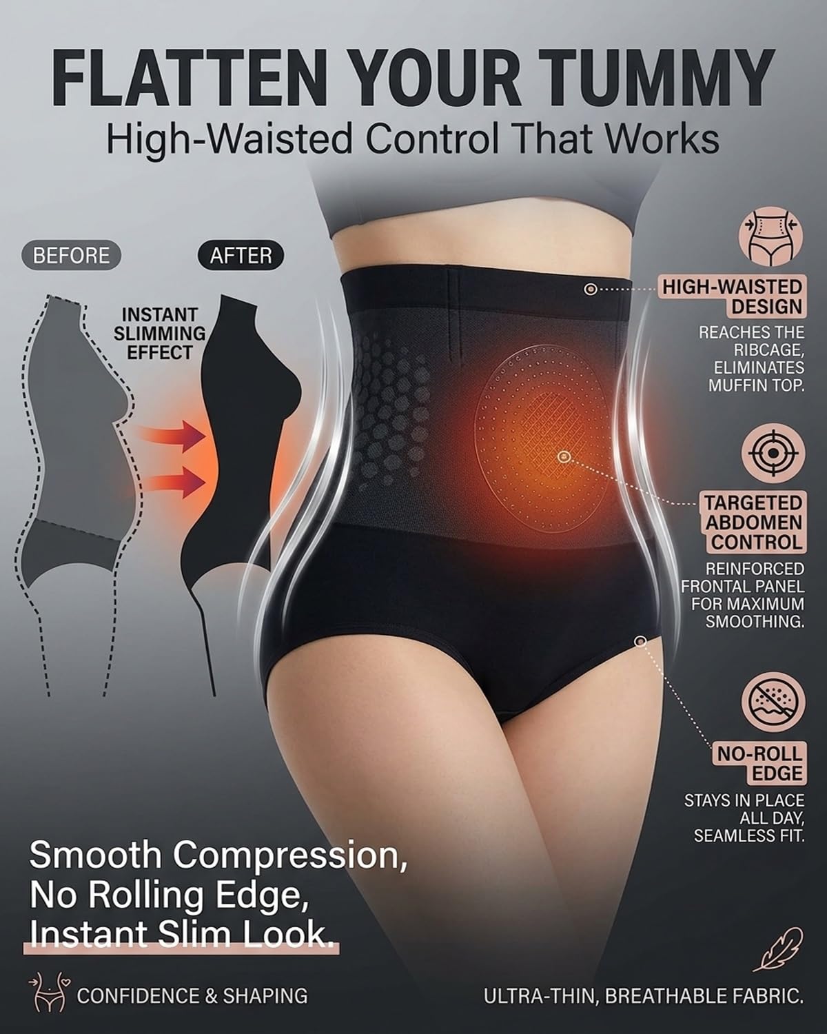 4-in-1 Micro-Particle Sculpting Shorts