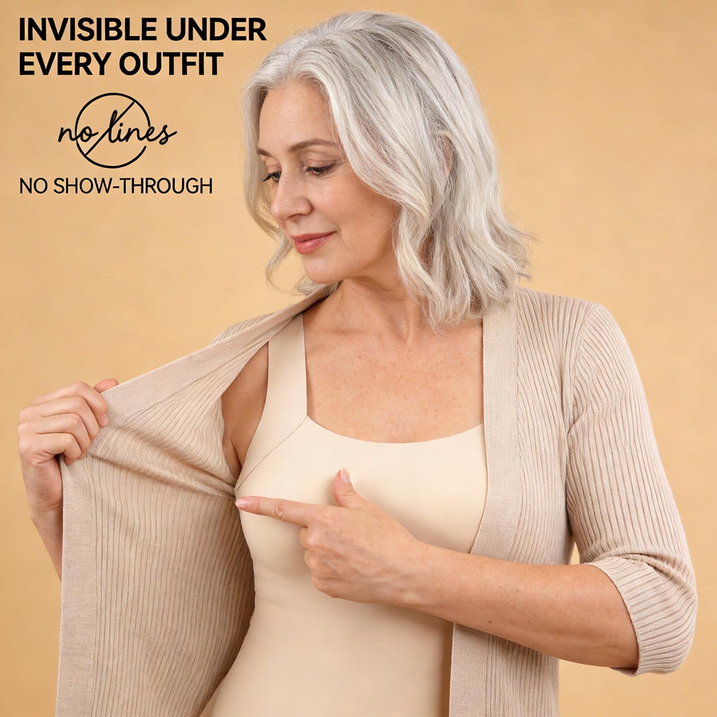 Sculpt Tank with Built-In Bra