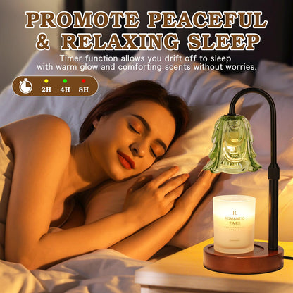 Adjustable Flower Warmer Small Candle Lamp (No Candle)