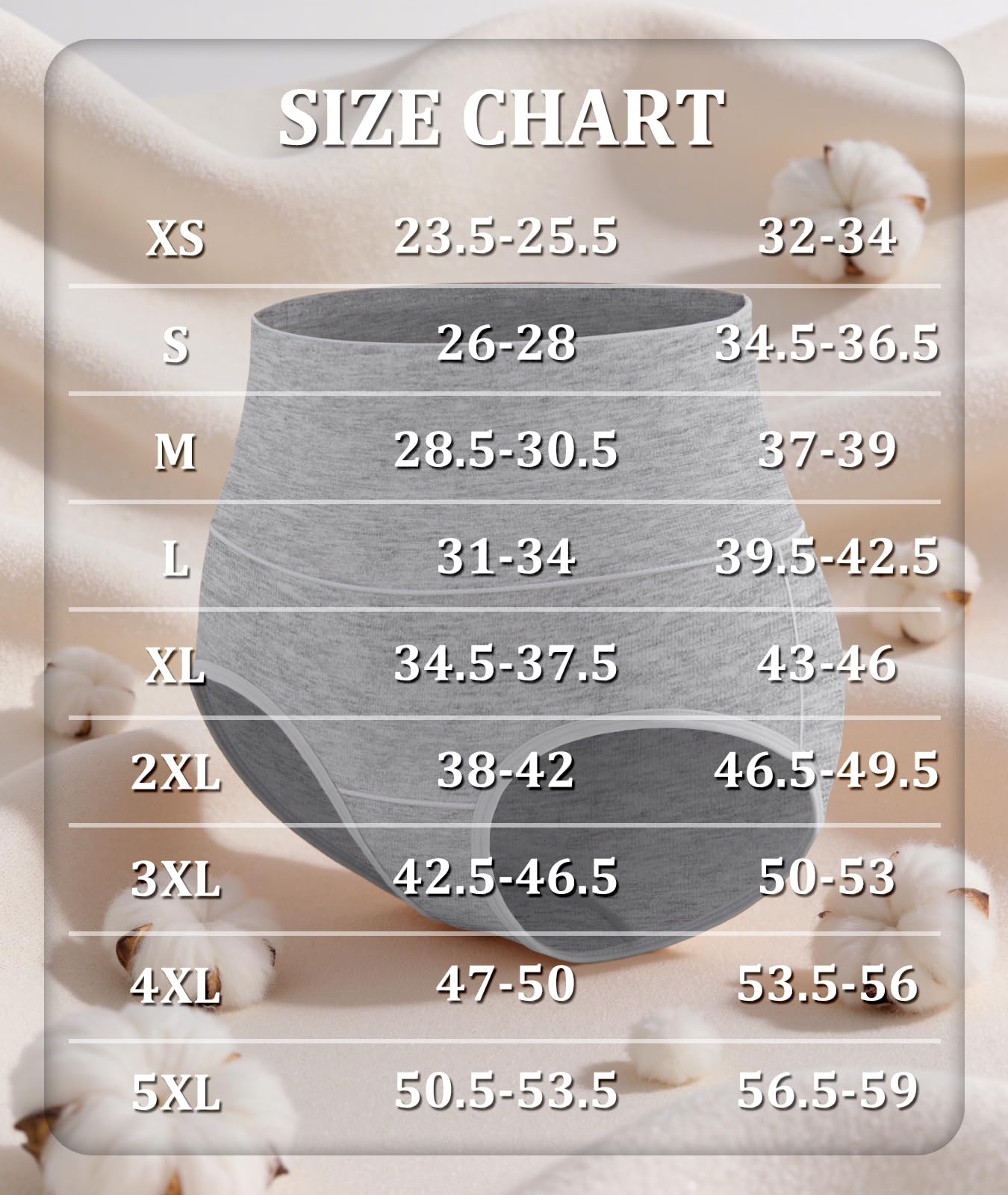 Women's Underwear Cotton Briefs Full Coverage