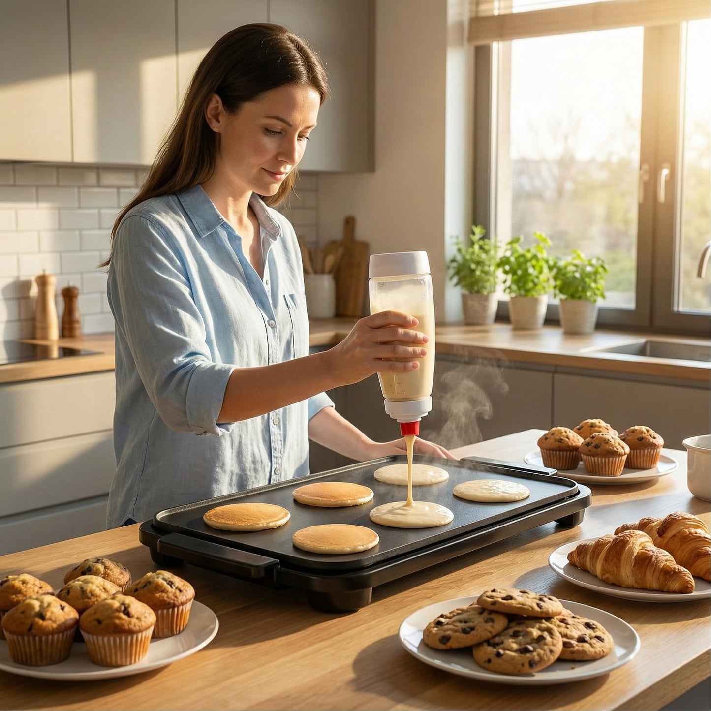 2 Packs of Pancake Batter Dispenser