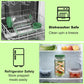 Salad Jar with Side Opening & Dressing Cup