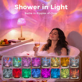 Waterproof Shower Water Ripple Atmosphere Table Lamp