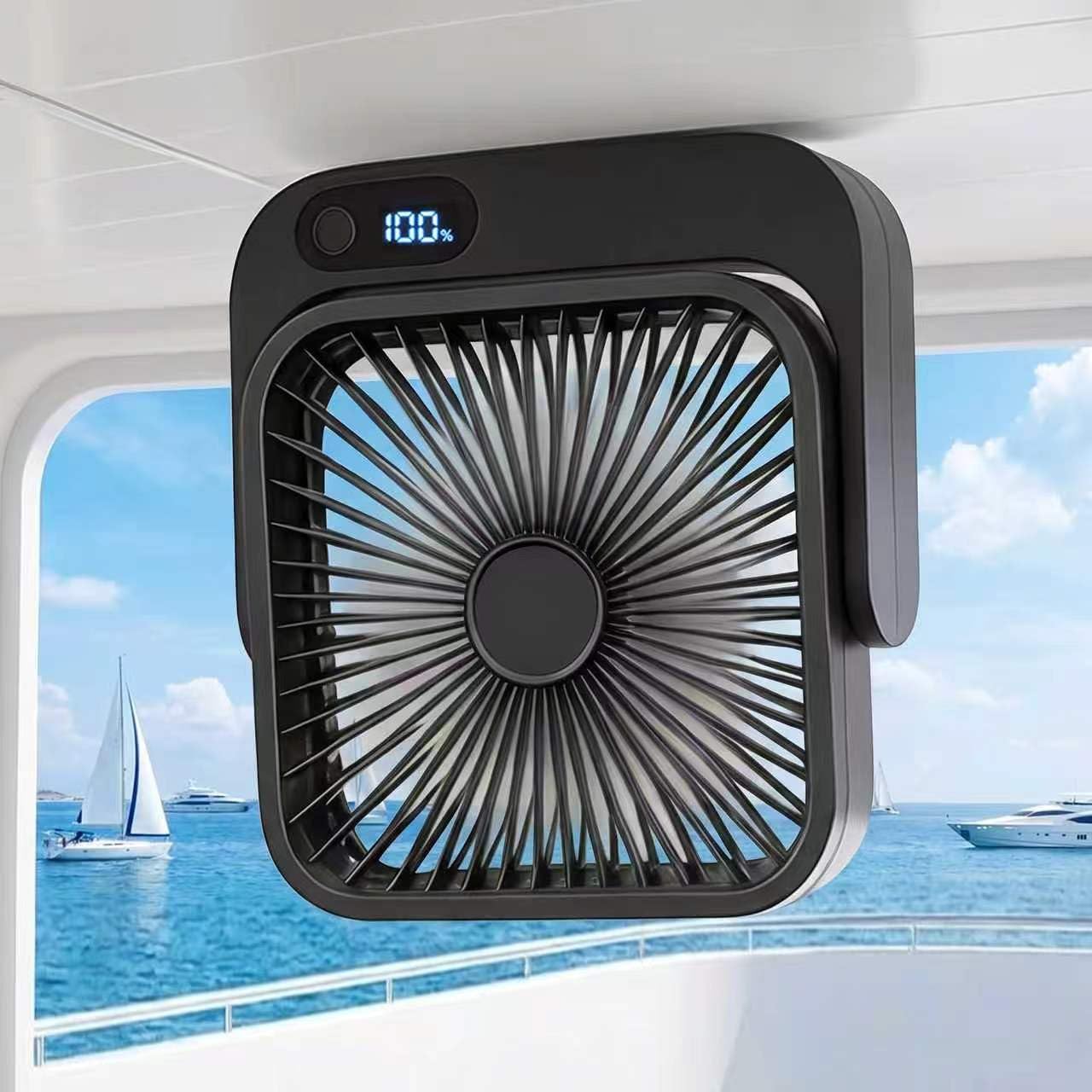 Magnetic Cruise Approved Fan with Night Light