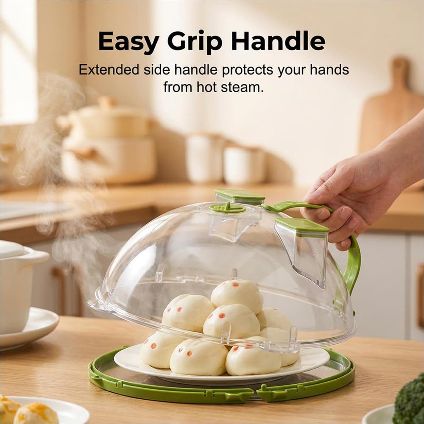 Microwave Splatter Cover For Food