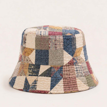 Heritage Patchwork Quilted Bucket Hat