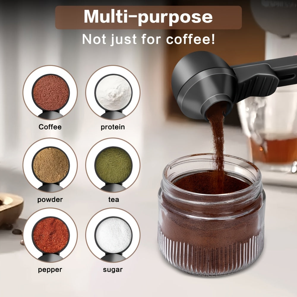 Portable 2-In-1 Funnel Coffee Measuring Scoop
