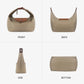 Three Looks Minimalist Crescent Convertible Bag