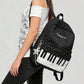 Piano Backpack – Whimsical Polka Dot Music Daypack