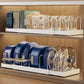 Pot Lids Organizer Rack for Cabinet and Countertop