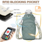 Shoulder Bag with Water Bottle Pocket