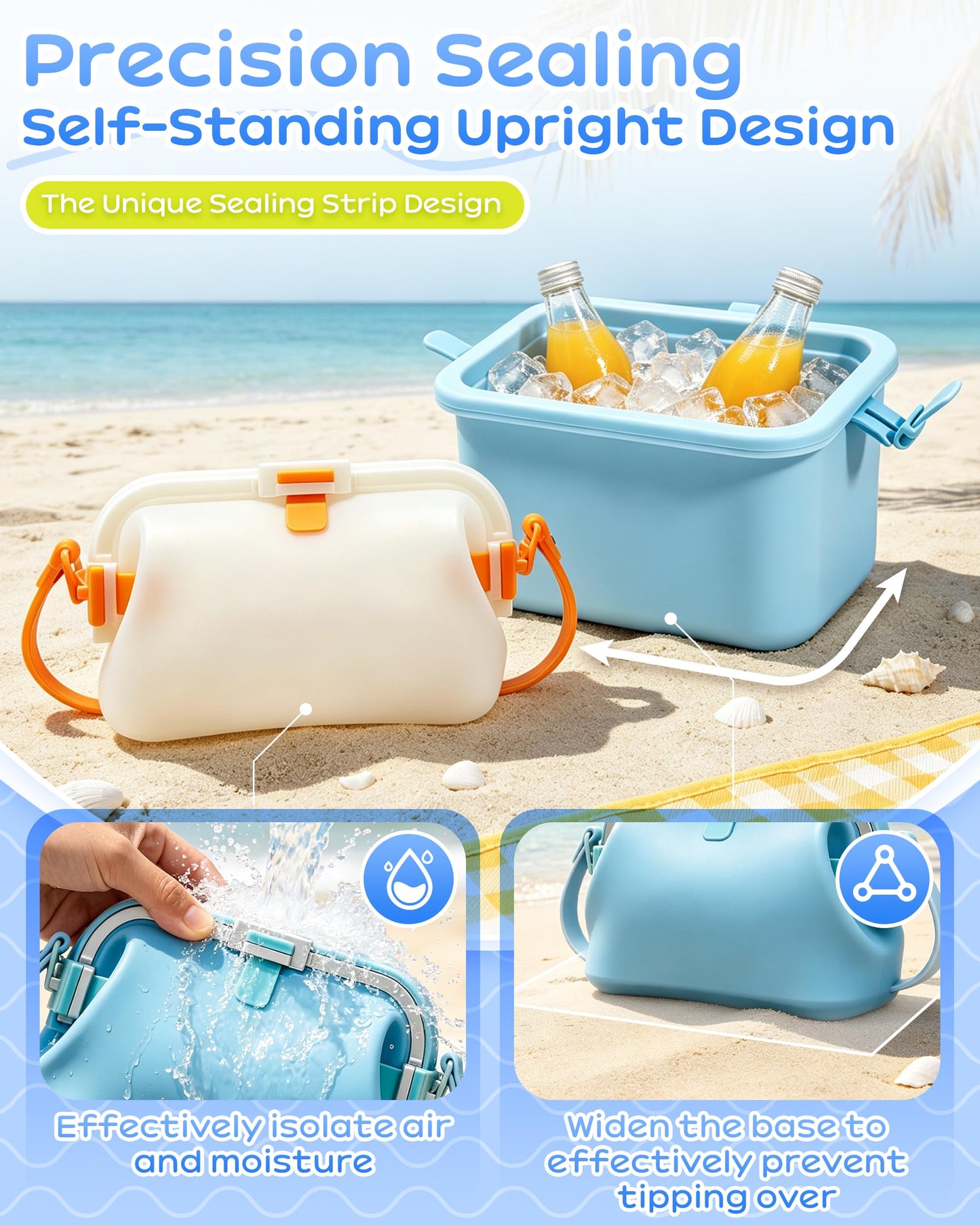 Waterproof Silicone Tote Bag