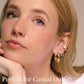 8 Pairs Gold Hoop Earrings Set for Women