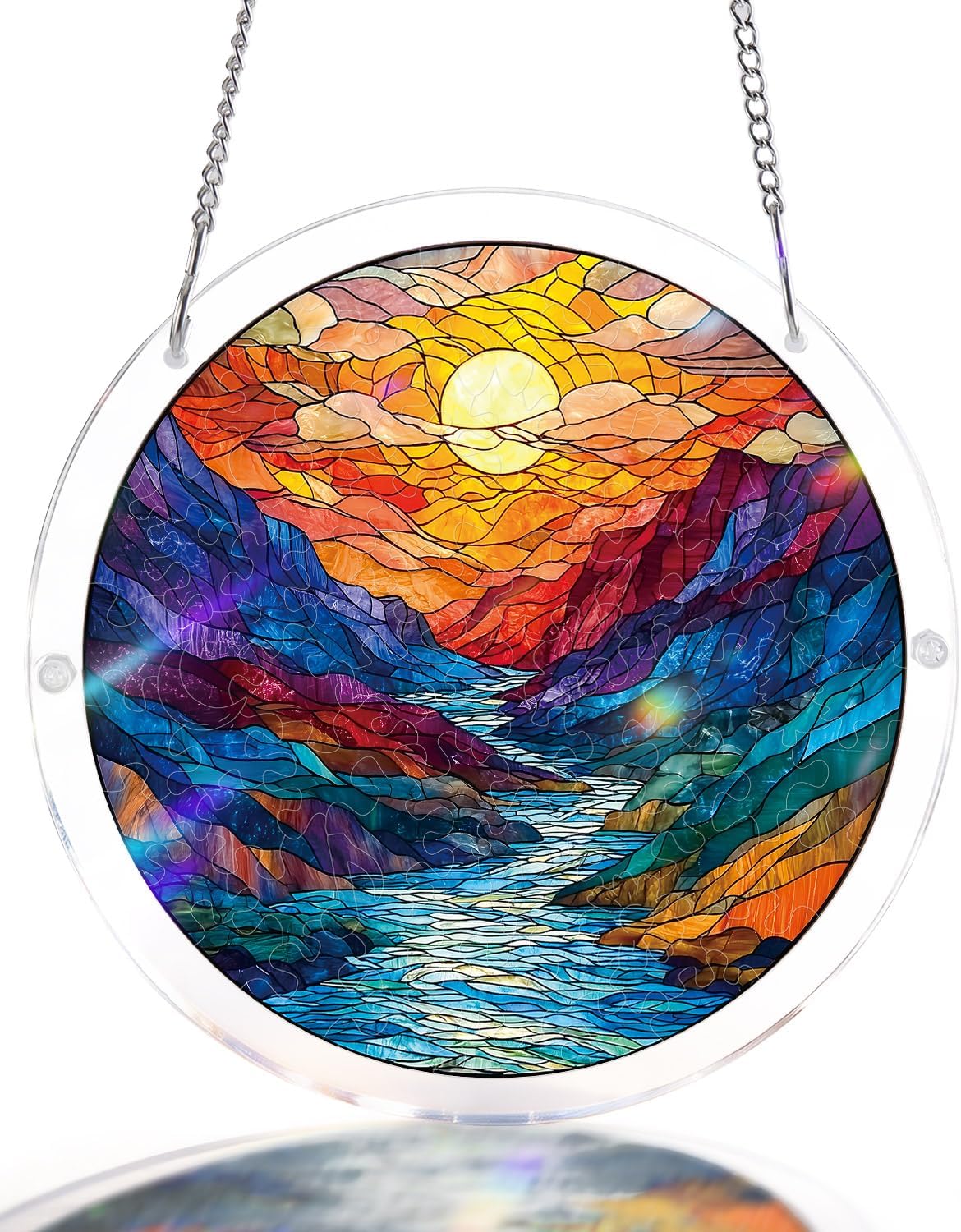 Buy 2 Get Free 1-Colorful Birds of Spring Sun Catchers Window