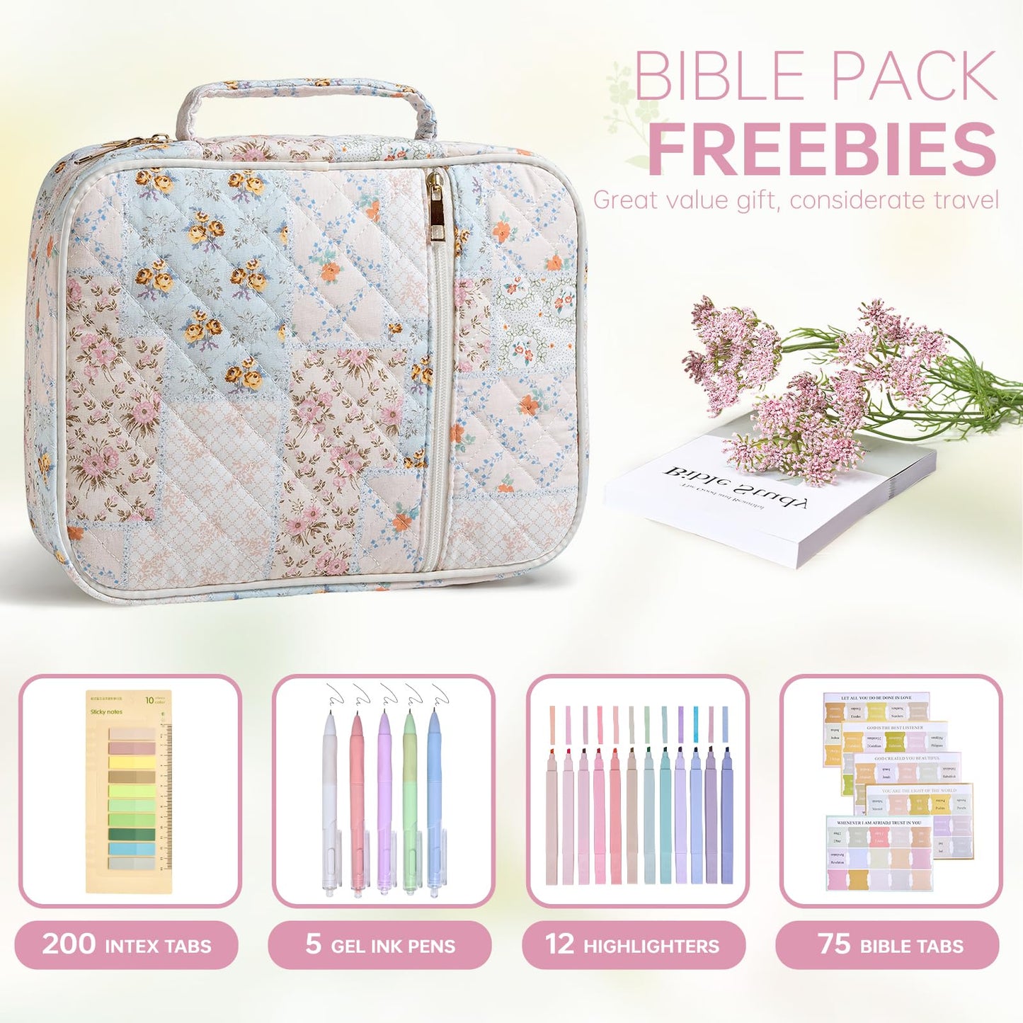 Bible Cover Case for Women