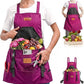 Gardening Apron with Pockets -Instant-Release Harvest System
