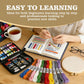 Portable Embroidery Stitch Book Kit for Adults & DIY Craft Enthusiasts