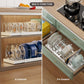 Pot Lids Organizer Rack for Cabinet and Countertop