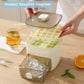 Ice Maker & Storage Bin -Instant Ice Cubes in Seconds