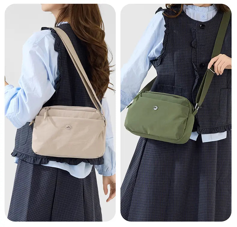 Women's Lightweight Water-Repellent Crossbody Sling Bag