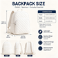 Farm Sheep Patchwork Quilted Backpack
