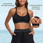 3 Piece Tankini with Shorts - Sporty Swimsuit