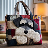 Schnauzer Handmade Tote Bag