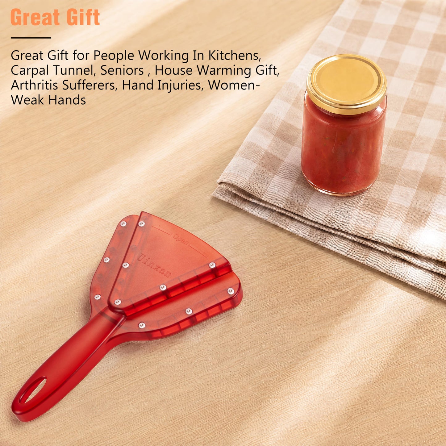 Jar Opener for Weak Hands & Seniors with Arthritis