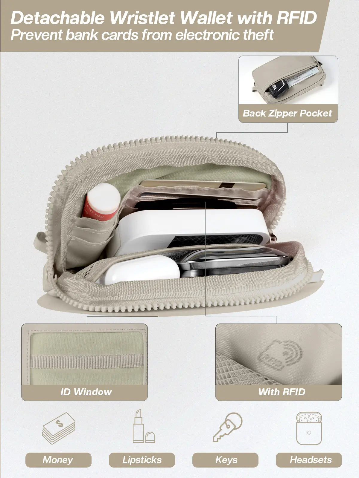 Crossbody Phone Lanyard Bag