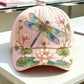 Adjustable Garden Morning Hummingbird Flowers Baseball Cap