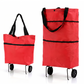 2-in-1 Foldable Shopping Trolley – Sturdy Bag