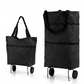 2-in-1 Foldable Shopping Trolley – Sturdy Bag