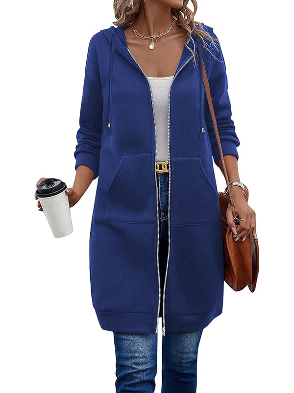 Women's Zip-Up Fleece Hoodies