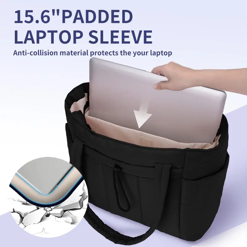 Ultimate Wandering Nature Puffer Tote Bag