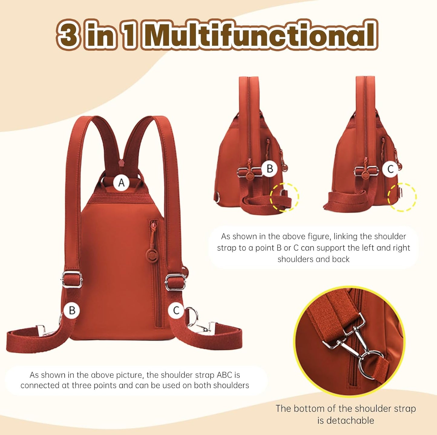 Upgrade Soft Waterproof 2-Way Commuter Bag