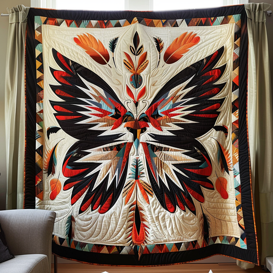 Adorable Butterfly Quilted Blanket
