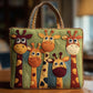 Tower of Giraffes Handmade Tote Bag