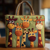 Tower of Giraffes Handmade Tote Bag