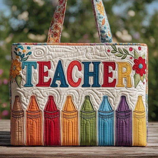 Teacher Handmade Tote Bag