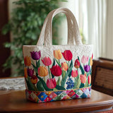 Tulip Series Handmade Tote Bag