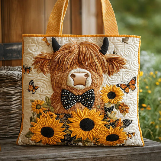 Butterfly Bow Handmade Tote Bag