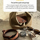 Three Looks Minimalist Crescent Convertible Bag