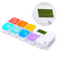 7 Days Pill Dispenser Organizer with Reminder Alarm