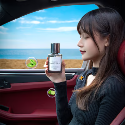 Intelligent Ultrasonic Spray Car Air Freshener