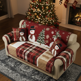 Festive Nights Quilted Sofa Cover