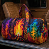 Campfire Dream Quilted Duffle Bag
