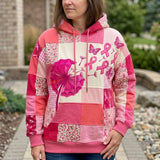 We Wear Pink In October Quilted Casual Hoodie