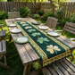 Irish Shamrock Quilted Table Runner