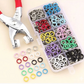 Metal Snaps Buttons with Fastener Pliers Press Tool Kit