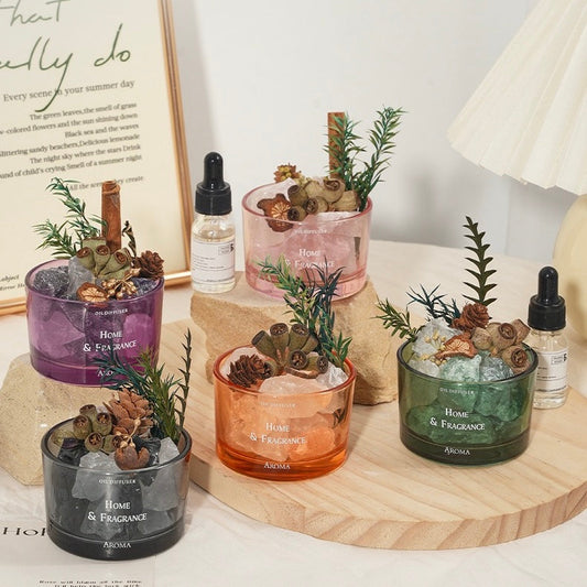 Raw Crystal Stone Essential Oil Diffuser for Home(No essential oils)